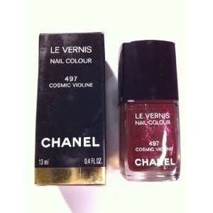  Chanel Le Vernis Nail Color No. 497 Cosmic Violine Beauty