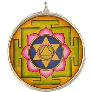  Yantra Pendant   Sterling Silver 