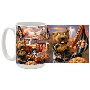  Beavers Football 15 oz Dye Sublimation Ceramic Coffee Mug 