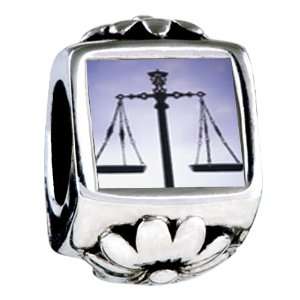  Soufeel Scales of Law and Justice European Beads Jewelry