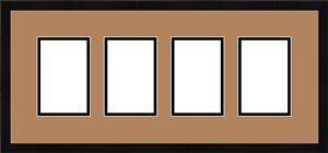 ArtToFrames Collage Frame with 4 openings. Size 23x10  