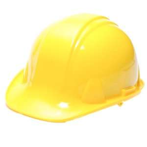  Safety Hard hat With Ratchet Headgear Yellow