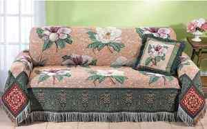 Magnolias Tapestry Chair Cover Coverlet ~ 90x70 725734570895  