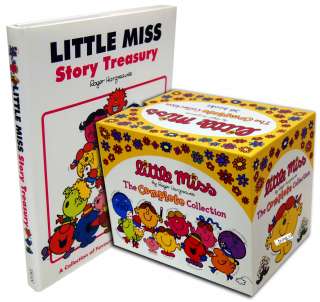 Little Miss Complete Collection 36 Books Box Gift Set Plus Free Story 