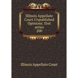  Illinois Appellate Court Unpublished Opinions first 