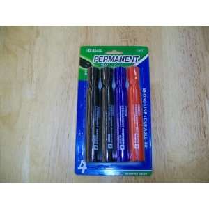   Color Chisel Tip Desk Style Permanent Markers 