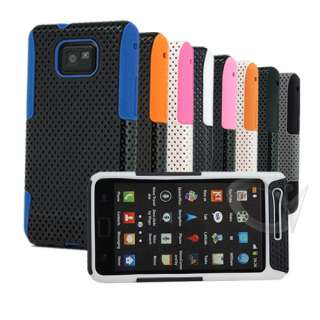   Case Cover for Samsung Galaxy S2 i9100 Mesh silicone,Screen Protector