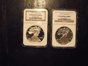   PR68 ULTRA CAMEO Proof Silver Eagle (These are Sharp EAGLES  