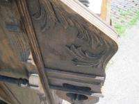 Vintage Ornate Oak Antique Pump Organ  