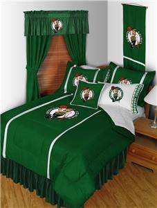 BOSTON CELTICS 5 piece QUEEN Bed in a Bag with comforter and sheet set
