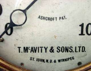   Ashcroft Pat T McAvity & Sons St John NB & Winnipeg Steampunk  