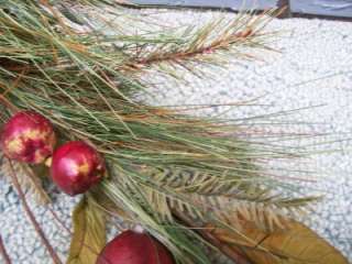 NWT RAZ Imports 5 Magnolia Pine Fir Pomegranate Swag Christmas Fall 