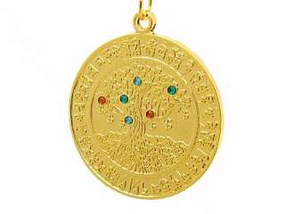 Increasing Jewel Mantra and Tree of Life Medallion   Feng Shui 