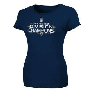  St. Louis Rams Womens 2010 NFC West Division Champions 
