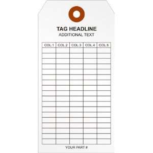  This classic table style tag has six columns. Each column 