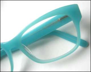 GRANT Hornrim Reading Glasses 2.50 Turquoise Aqua Hipster Retro Nerd 