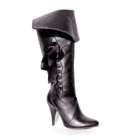 BY  Ellie Shoes Lets Party By Ellie Shoes Pirate (Black) Adult Boots 