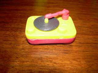 GOMU Series 1 Pink & Yellow RECORD PLAYER Turn Table g70 Gadgets 