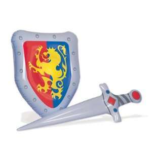  Inflatable Knights Sword and Shield Set