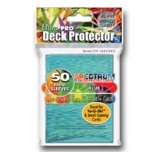 Ultra Pro Mini Deck Protector Box of 15 packs Spectrum Light Blue 