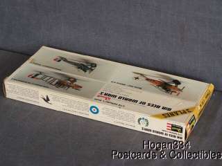 Vintage Revell Air Aces Of World War I Airplane Models 1/72 Scale 