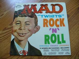 MAD MAGAZINE Twists Rock & Roll LP  