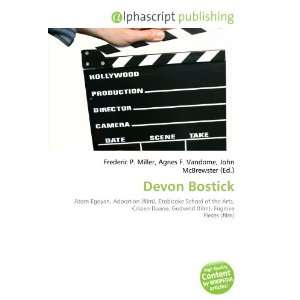  Devon Bostick (9786133920118) Books