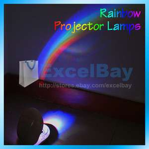 LED Lamp Night Room Romantic Rainbow Projector Light Room Decoration 