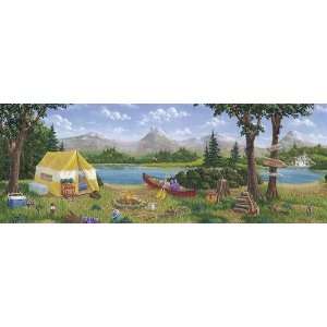  Camping Lake Border