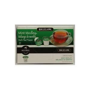  Bigelow Mint Medley Herbal Tea Keurig K Cups, 12 Count 