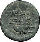   Asia Minor 200BC Very Rare Authentic Ancient Greek Coin Dionysus Lion