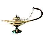 Handmade Bronze Aladdin Genies Lamp IGNITE WICK oil antique vintage 