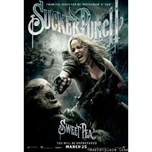 Sucker Punch Movie Poster 24x36in sweet pea 