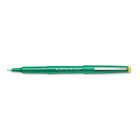     Razor Point Porous Point Stick Pen, Green Ink, Extra Fine, Dozen