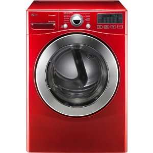  LG Red Front Load Dryer DLEX3070R