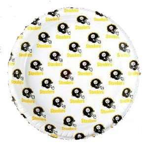   Pittsburgh Steelers 10 Inch Reusable Plastic Plate