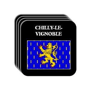 Franche Comte   CHILLY LE VIGNOBLE Set of 4 Mini Mousepad Coasters