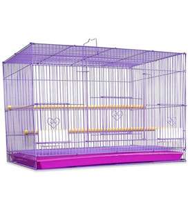 Aviary Breeding Flight Cage Small 24x16x16, Purple  