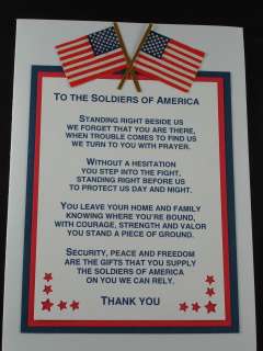 Hand Made Greeting Card, VARIOUS MILITARY  LARGE  