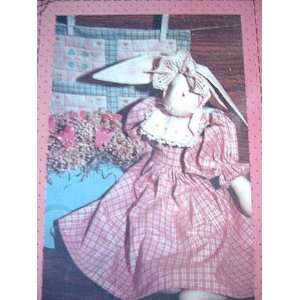   13 BUNNY WITH MINI QUILT FROM COUNTRY STITCHES #112 