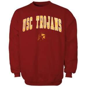  USC Trojans Cardinal Mascot One Hoody Sweatshirt Sports 
