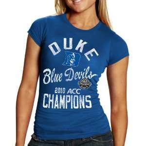 Duke Blue Devils Ladies Duke Blue 2010 ACC Basketball Tournament 