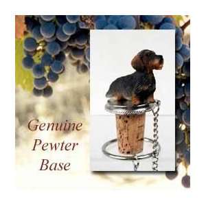  Wirehaired Dachshund Wine Bottle Stopper from Conversation 