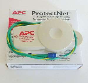 APC ProtectNet PTEL2 Telephone Line Surge Protector  