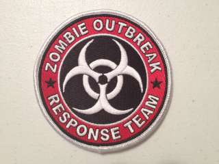 Resident Evil Zombie Outbreak Response Team Biohazard Embroidered 
