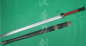 Wow~Collectible Chinese Han Tang Black Sword Size107cm  