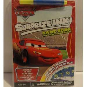   Cars Surprize Ink Game Book with Color change Marker Toys & Games