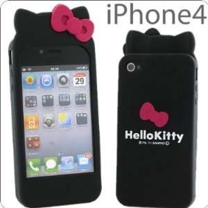  Hello Kitty Silicon Case Cover for Apple Iphone 4 4gs 