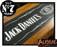 Classic Jack Daniels JD Whisky Rubber Backed Bar Runner  