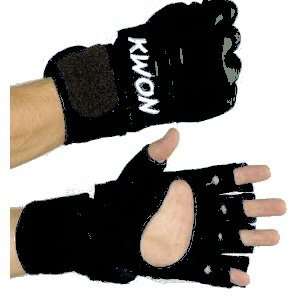 Fight Gloves   Leather Grappling Gloves 